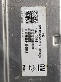 2014-2016 Chevrolet Silverado 1500 PCM Engine Control Computer ECU ECM PCU OEM P/N:12660064 12656993 Fits Fits 2014 2015 201