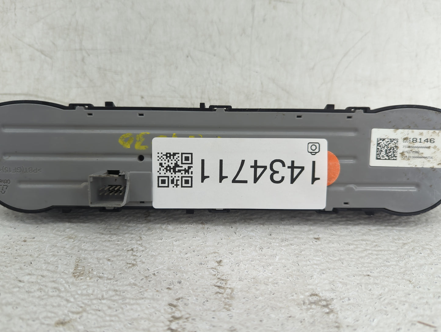 2014-2019 Chevrolet Silverado 1500 Climate Control Module Temperature AC/Heater Replacement P/N:23168146 Fits OEM Used Auto 