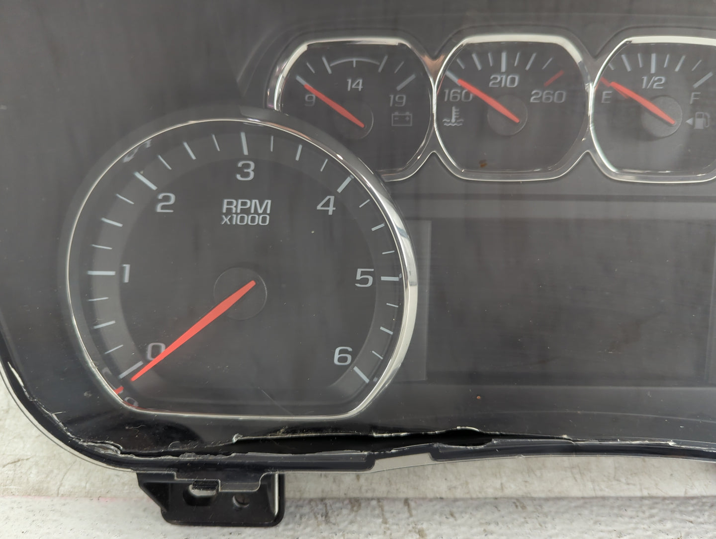 2014-2015 Chevrolet Silverado 1500 Instrument Cluster Speedometer Gauges P/N:23148291 7110500000000X Fits Fits 2014 2015 OEM