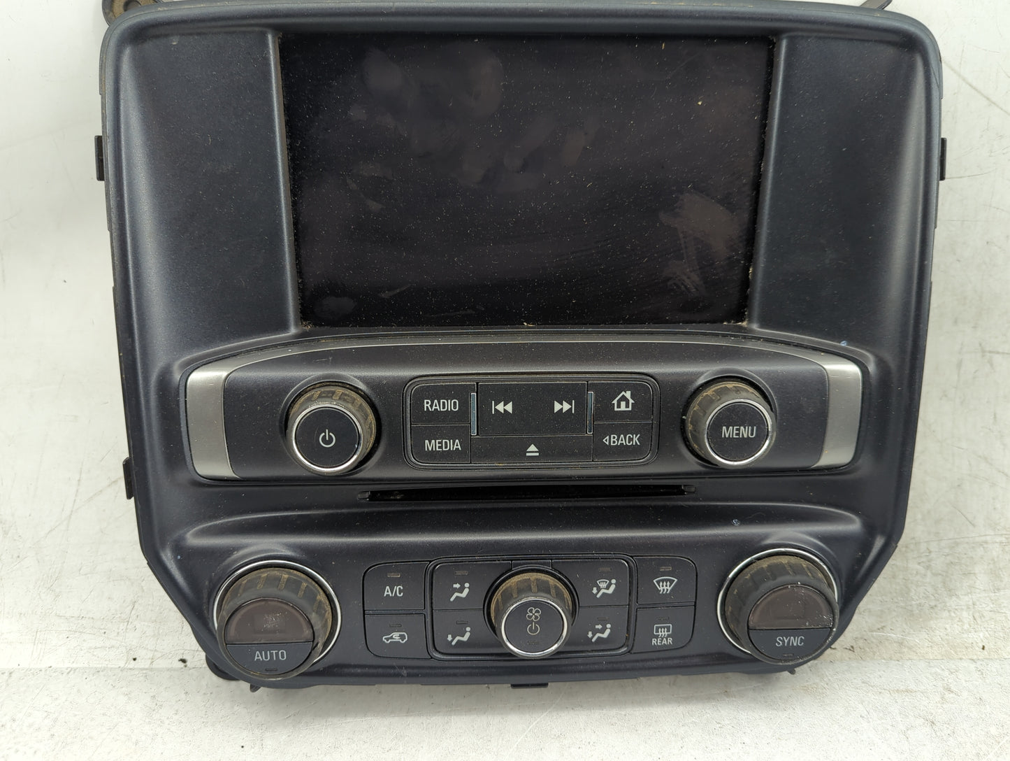 2014-2015 Chevrolet Silverado 1500 Radio AM FM Cd Player Receiver Replacement P/N:23176312 23176290, 23168163 Fits Fits 2014
