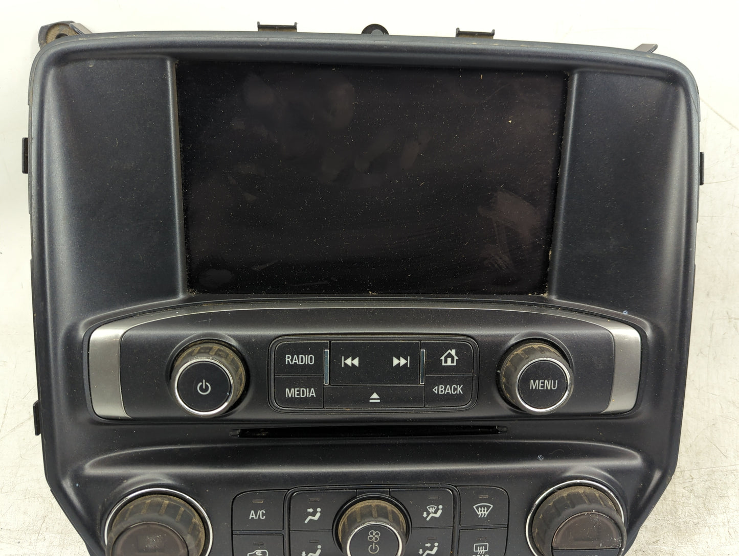 2014-2015 Chevrolet Silverado 1500 Radio AM FM Cd Player Receiver Replacement P/N:23176312 23176290, 23168163 Fits Fits 2014