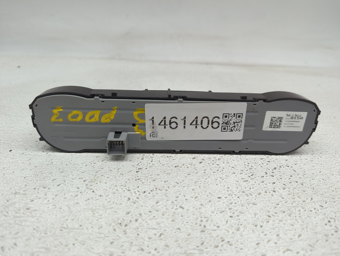 2014 Chevrolet Silverado 1500 Climate Control Module Temperature AC/Heater Replacement P/N:23168150 Fits OEM Used Auto Parts