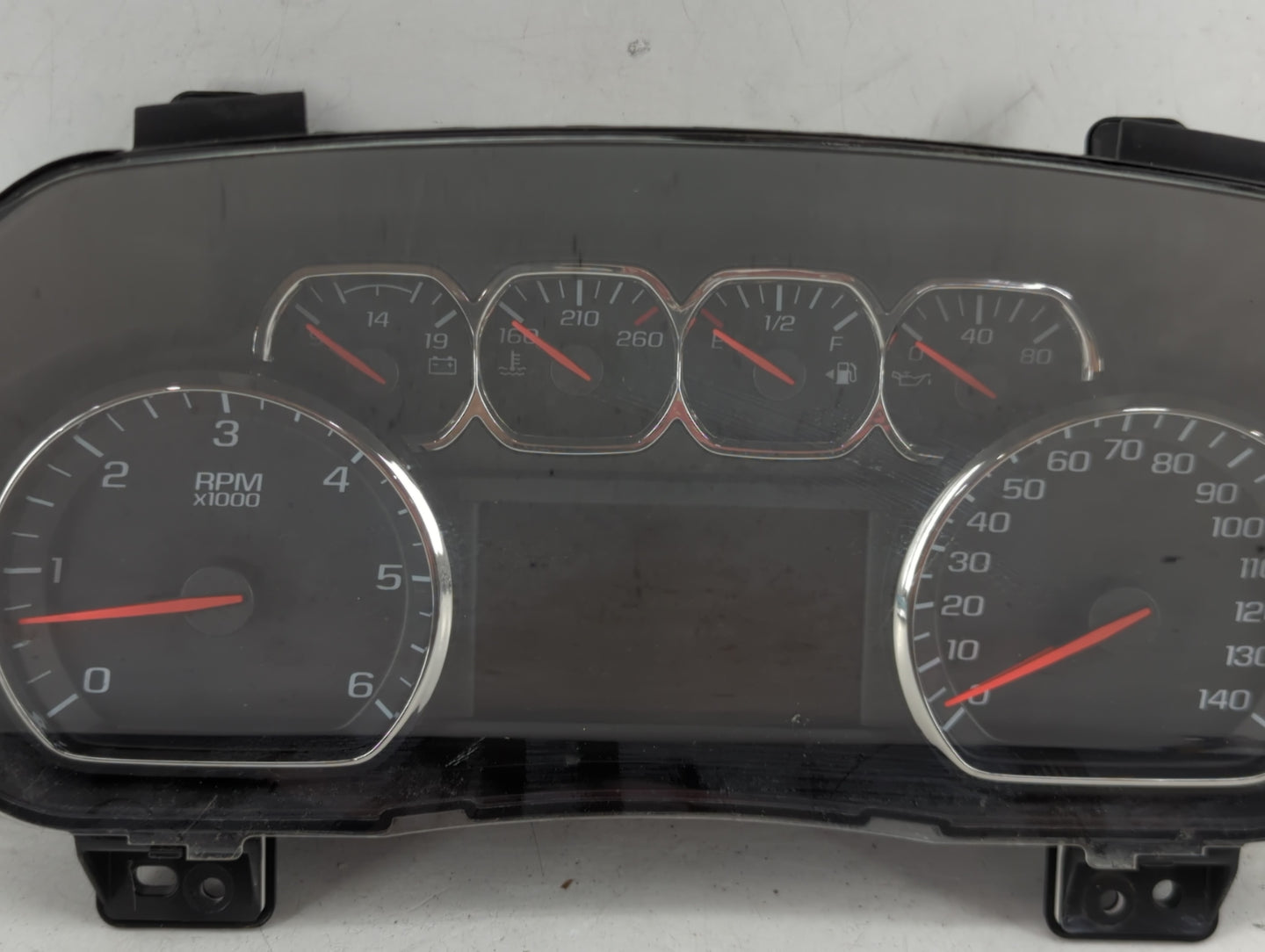 2014-2015 Chevrolet Silverado 1500 Instrument Cluster Speedometer Gauges P/N:23223540 28447462 Miles:74K Fits OEM Used Auto 