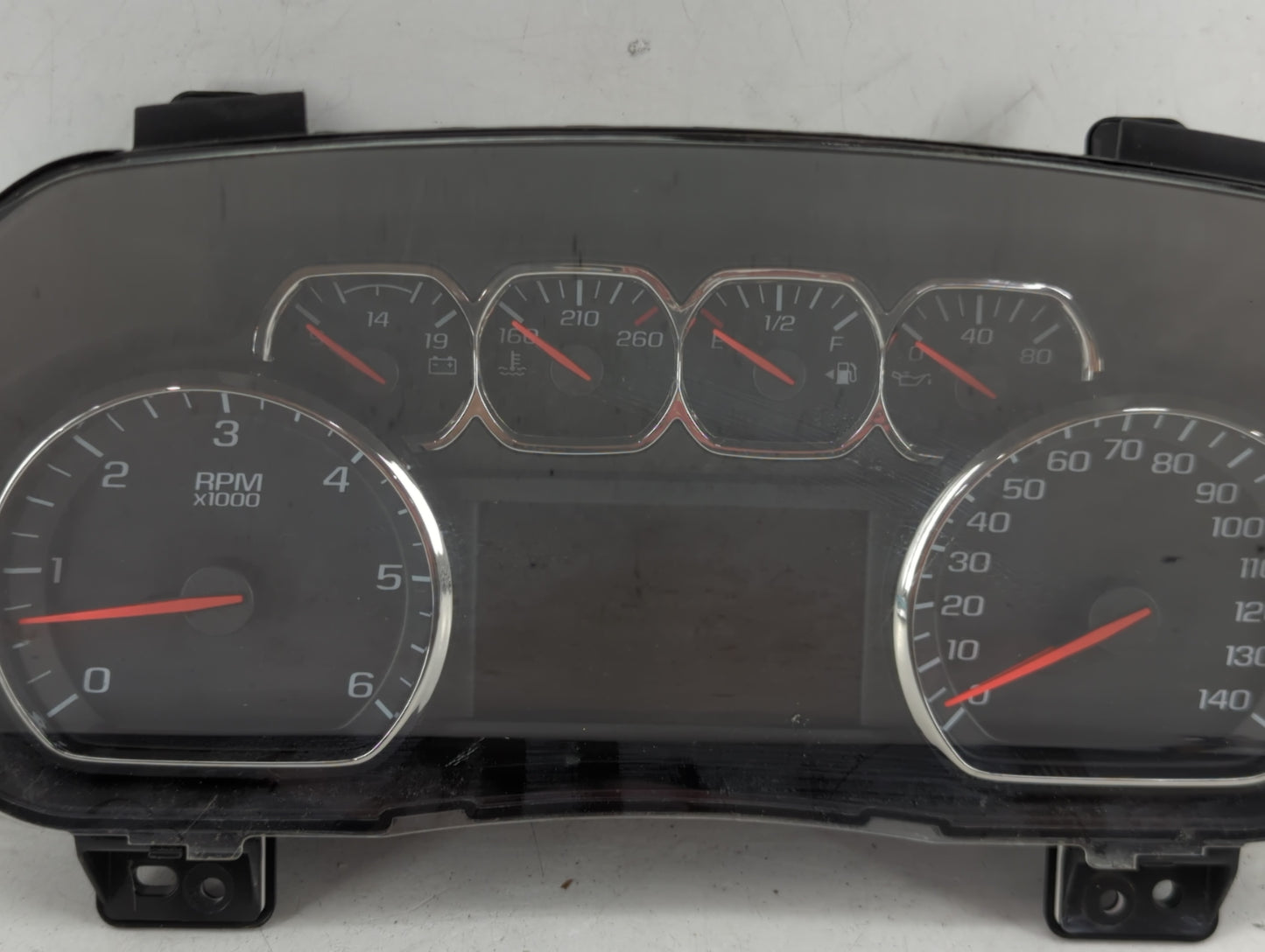 2014-2015 Chevrolet Silverado 1500 Instrument Cluster Speedometer Gauges P/N:23223540 28447462 Miles:74K Fits OEM Used Auto 