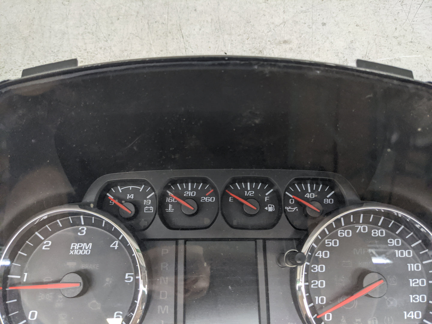 2014-2015 Chevrolet Silverado 1500 Instrument Cluster Speedometer Gauges P/N:23448509 BA2P Miles:188K Fits Fits 2014 2015 20