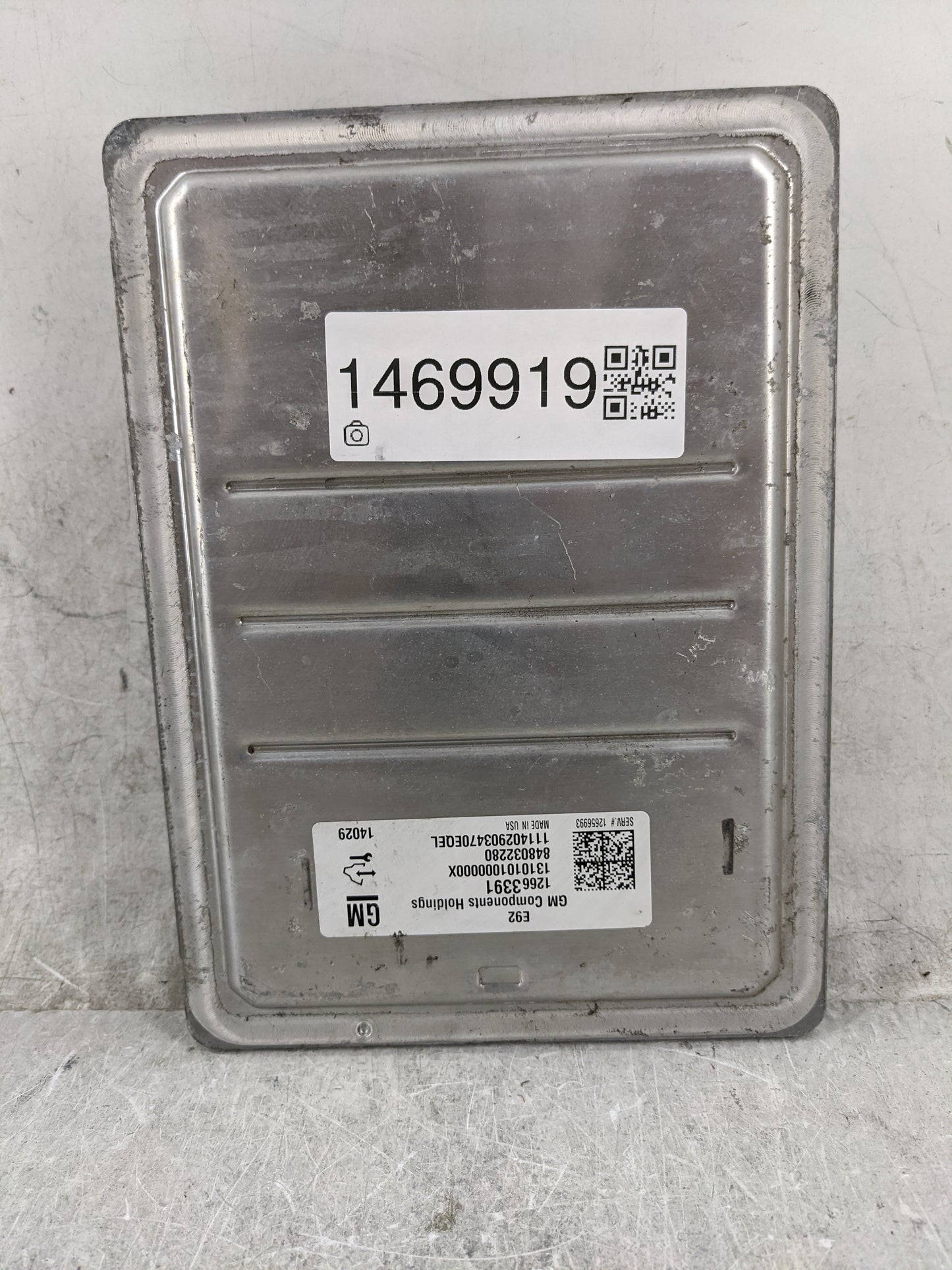 2014-2016 Chevrolet Silverado 1500 PCM Engine Control Computer ECU ECM PCU OEM P/N:12663391 12656993 Fits Fits 2014 2015 201