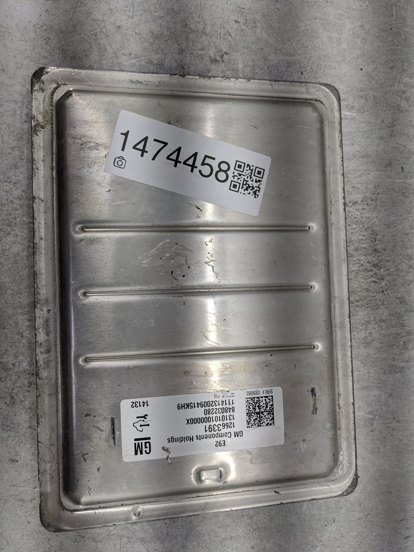 2014-2016 Chevrolet Silverado 1500 PCM Engine Control Computer ECU ECM PCU OEM P/N:12663391 12656993 Fits Fits 2014 2015 201