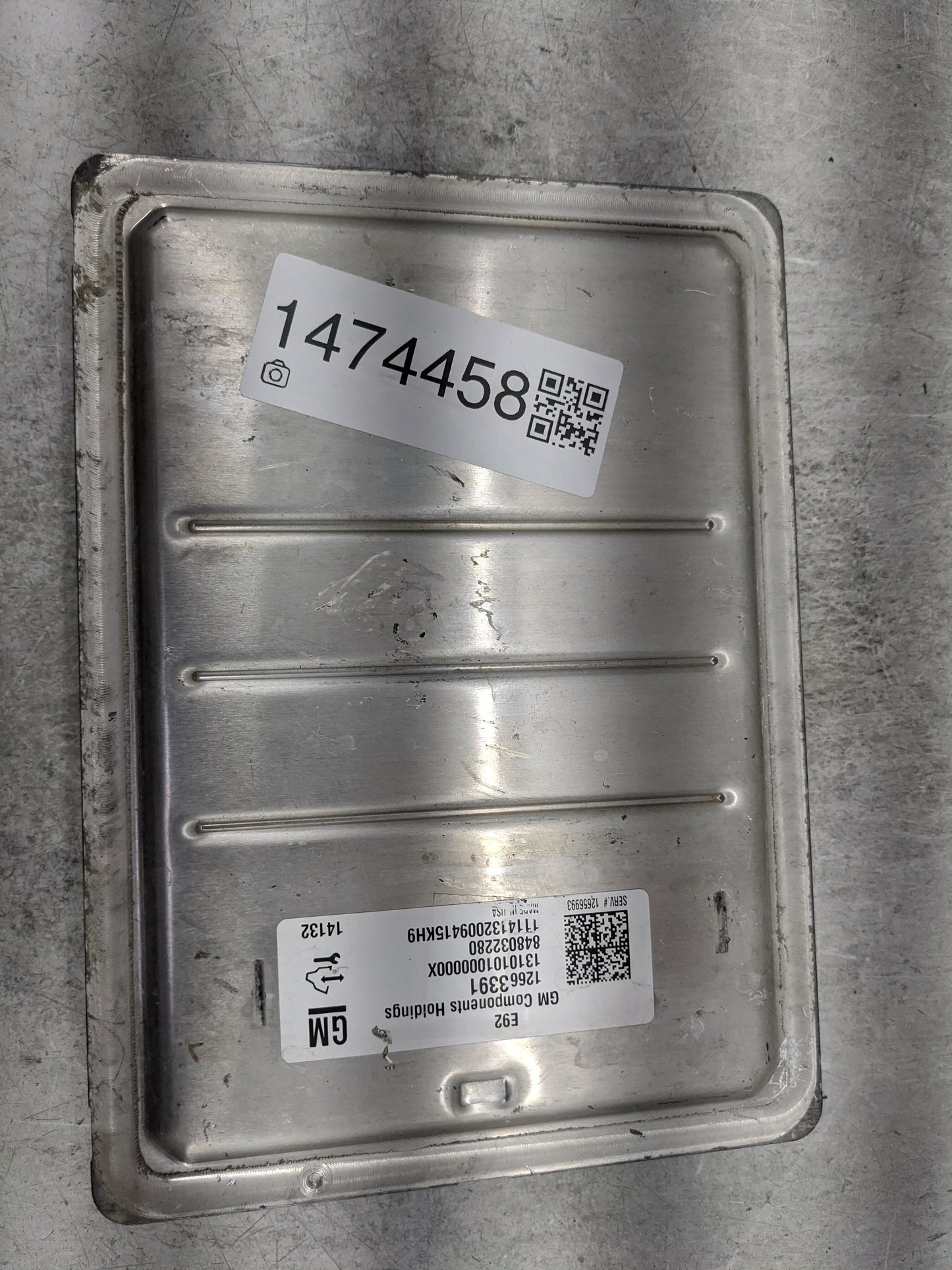 2014-2016 Chevrolet Silverado 1500 PCM Engine Control Computer ECU ECM PCU OEM P/N:12663391 12656993 Fits Fits 2014 2015 201