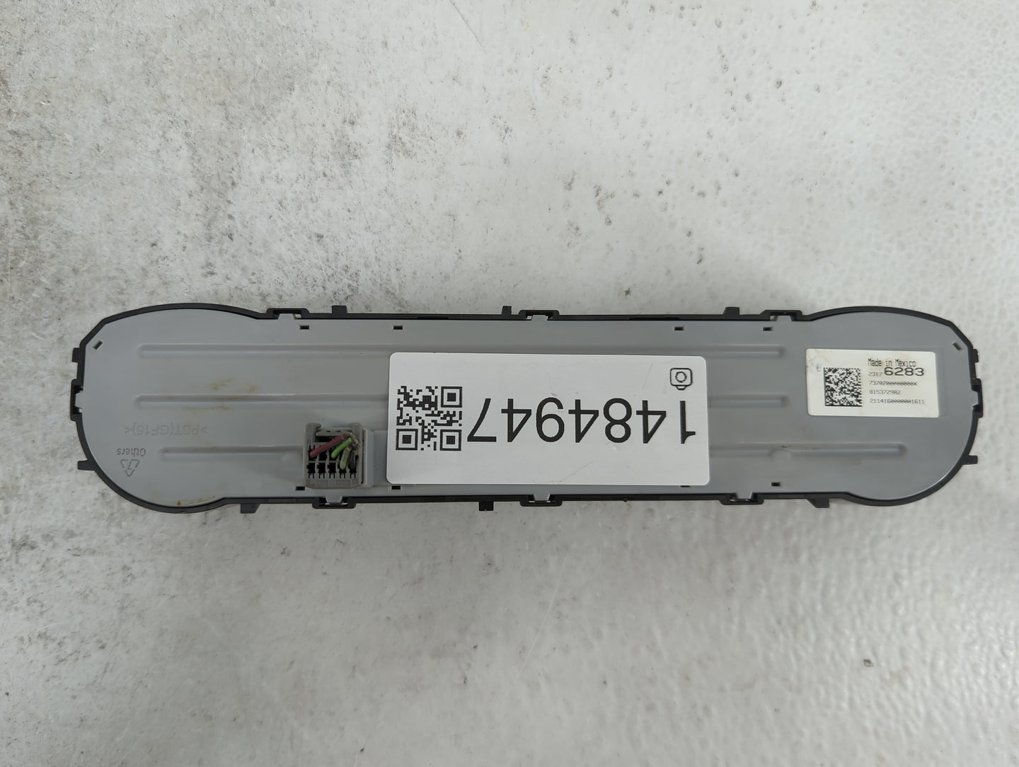 2014-2019 Chevrolet Silverado 1500 Climate Control Module Temperature AC/Heater Replacement P/N:23176283 815372982 Fits OEM 