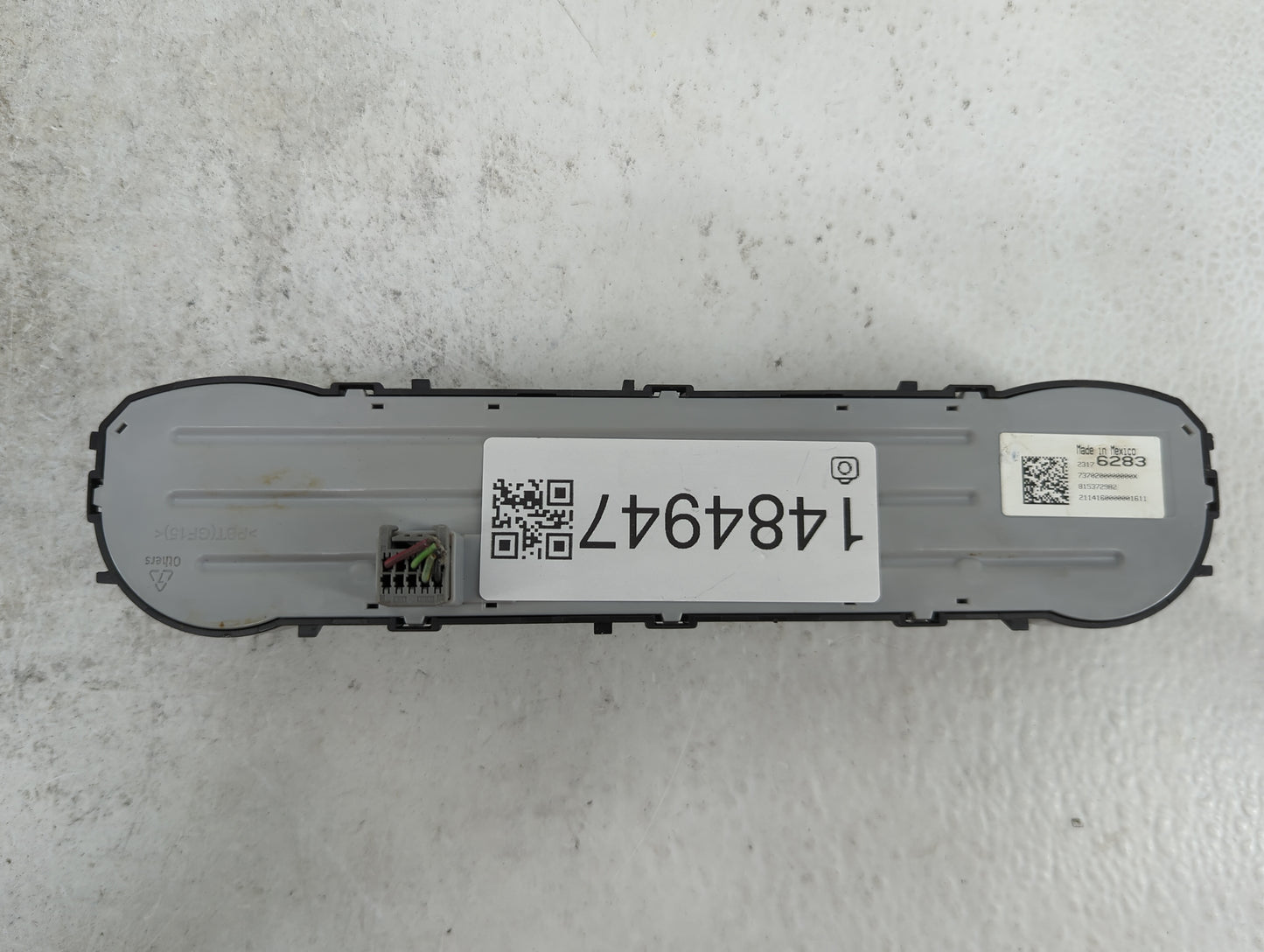 2014-2019 Chevrolet Silverado 1500 Climate Control Module Temperature AC/Heater Replacement P/N:23176283 815372982 Fits OEM 