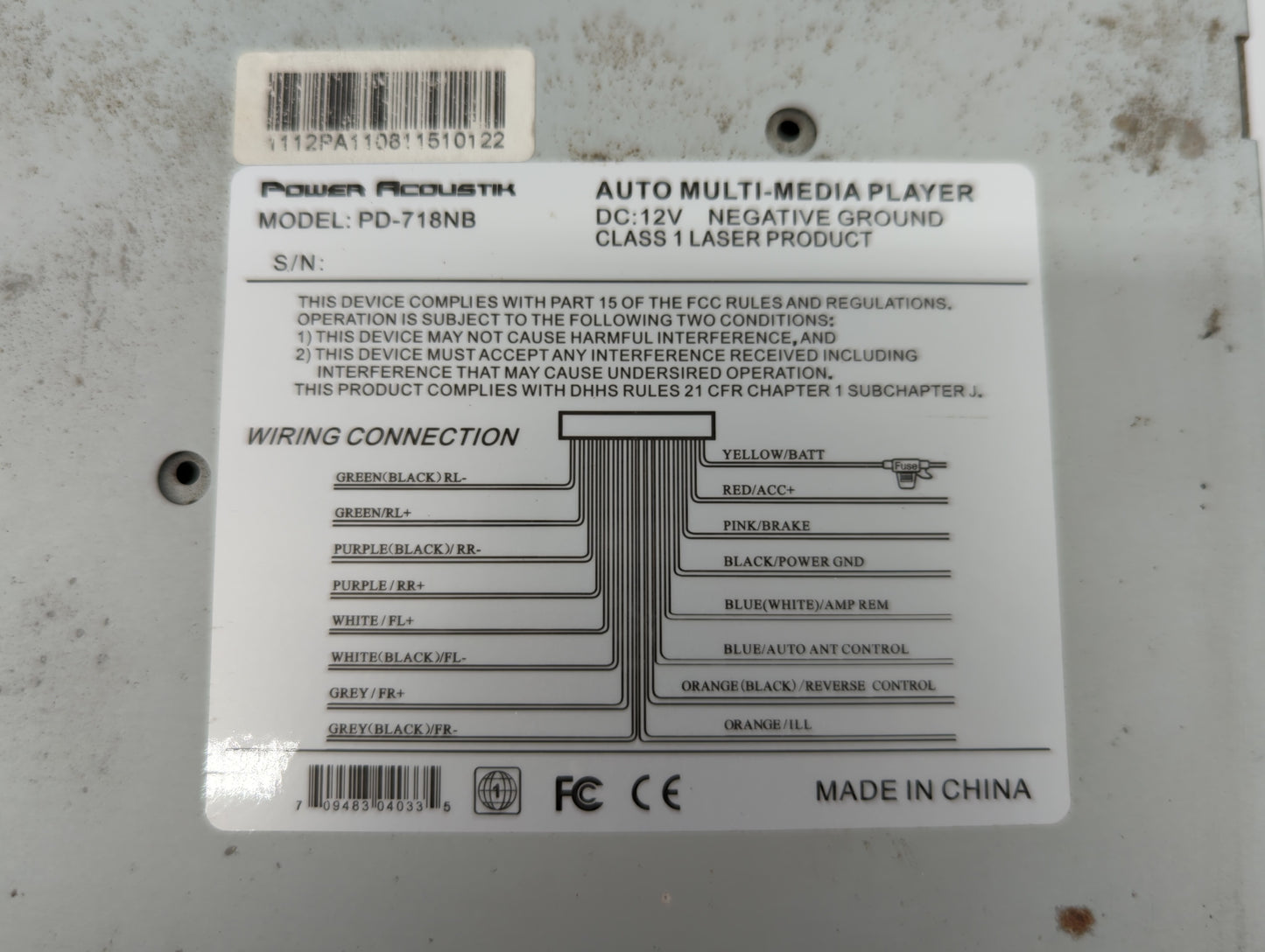 2014 Chevrolet Silverado 1500 Am Fm Cd Player Radio Receiver - Oemusedautoparts1.com