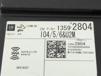 2014 Chevrolet Silverado 1500 Radio AM FM Cd Player Receiver Replacement P/N:13592804 Fits Fits 2013 2015 OEM Used Auto Part