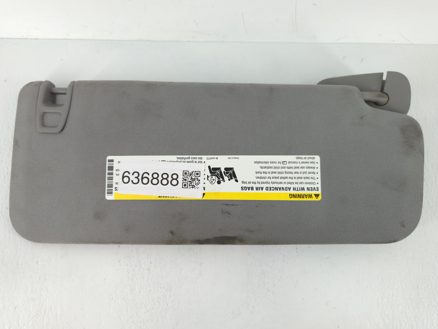 2014-2019 Chevrolet Silverado 1500 Sun Visor Shade Replacement Driver Left Mirror Fits Fits 2014 2015 2016 2017 2018 2019 OE