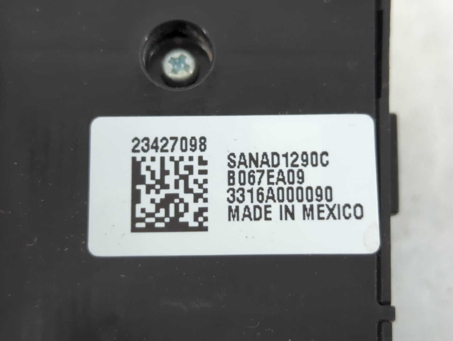 2014-2019 Chevrolet Silverado 1500 Master Power Window Switch Replacement Driver Side Left P/N:23427098 Fits OEM Used Auto P