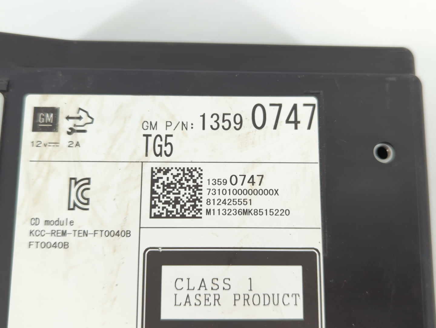 2014-2014 Chevrolet Silverado 1500 Am Fm Cd Player Radio Receiver - Oemusedautoparts1.com