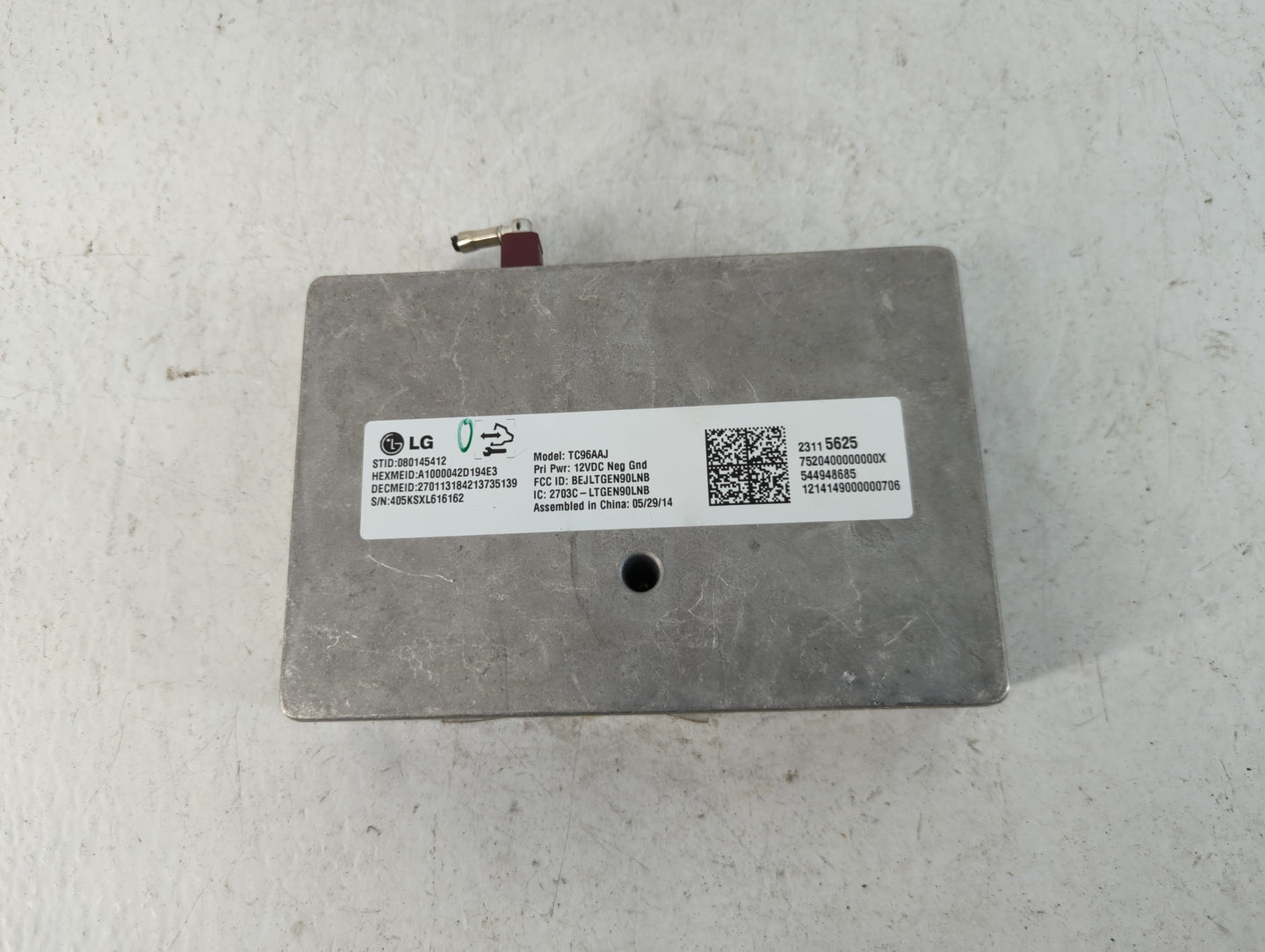 2014 Chevrolet Silverado 1500 Radio AM FM Cd Player Receiver Replacement P/N:23115625 Fits Fits 2015 OEM Used Auto Parts - O