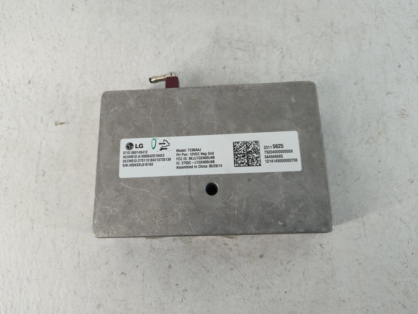 2014 Chevrolet Silverado 1500 Radio AM FM Cd Player Receiver Replacement P/N:23115625 Fits Fits 2015 OEM Used Auto Parts - O