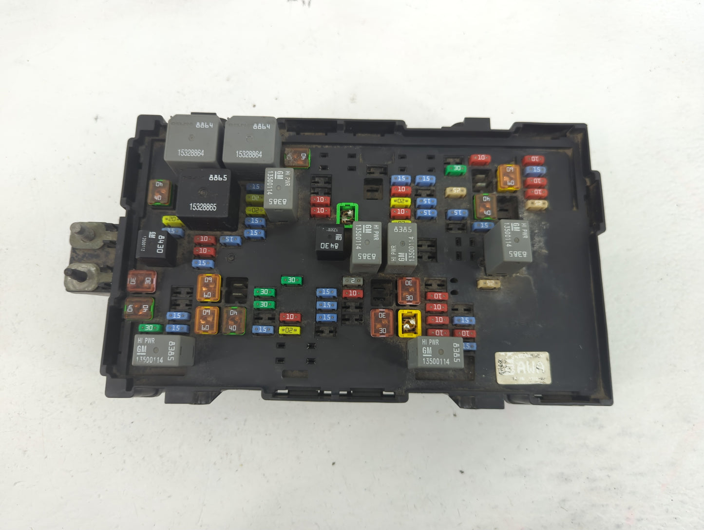 2014 Chevrolet Silverado 2500 Fusebox Fuse Box Panel Relay Module P/N:22798215 Fits Fits 2010 2011 2012 2013 OEM Used Auto P