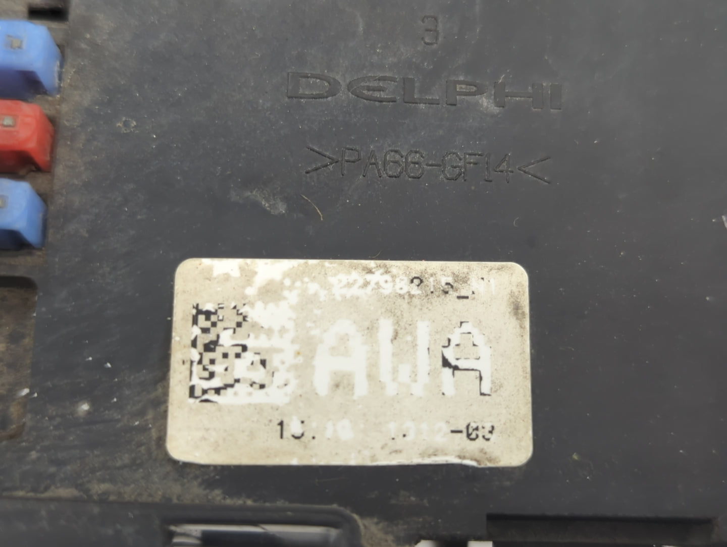 2014 Chevrolet Silverado 2500 Fusebox Fuse Box Panel Relay Module P/N:22798215 Fits Fits 2010 2011 2012 2013 OEM Used Auto P
