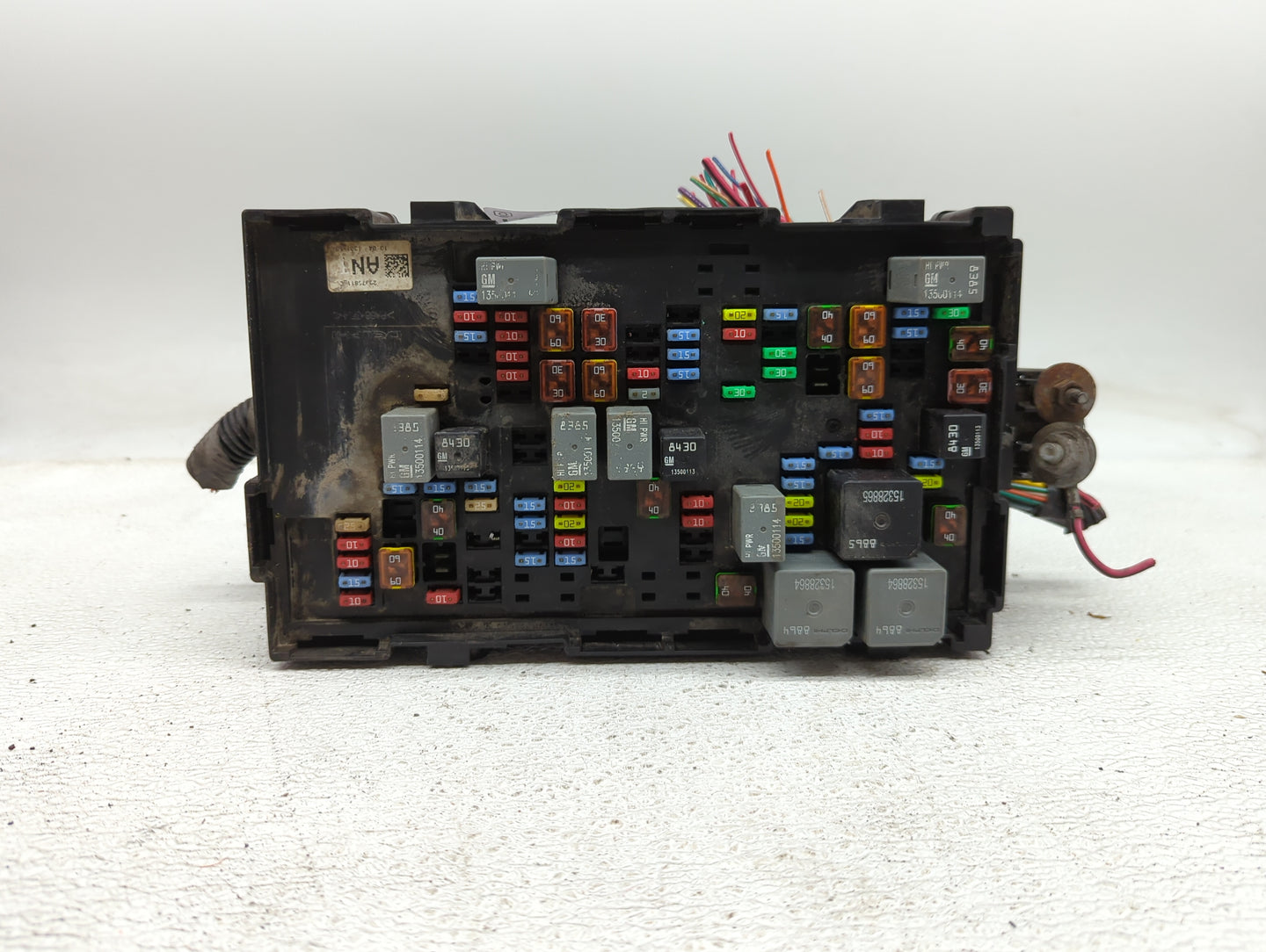 2014 Chevrolet Silverado 2500 Fusebox Fuse Box Panel Relay Module P/N:22798215 Fits Fits 2010 2011 2012 2013 OEM Used Auto P