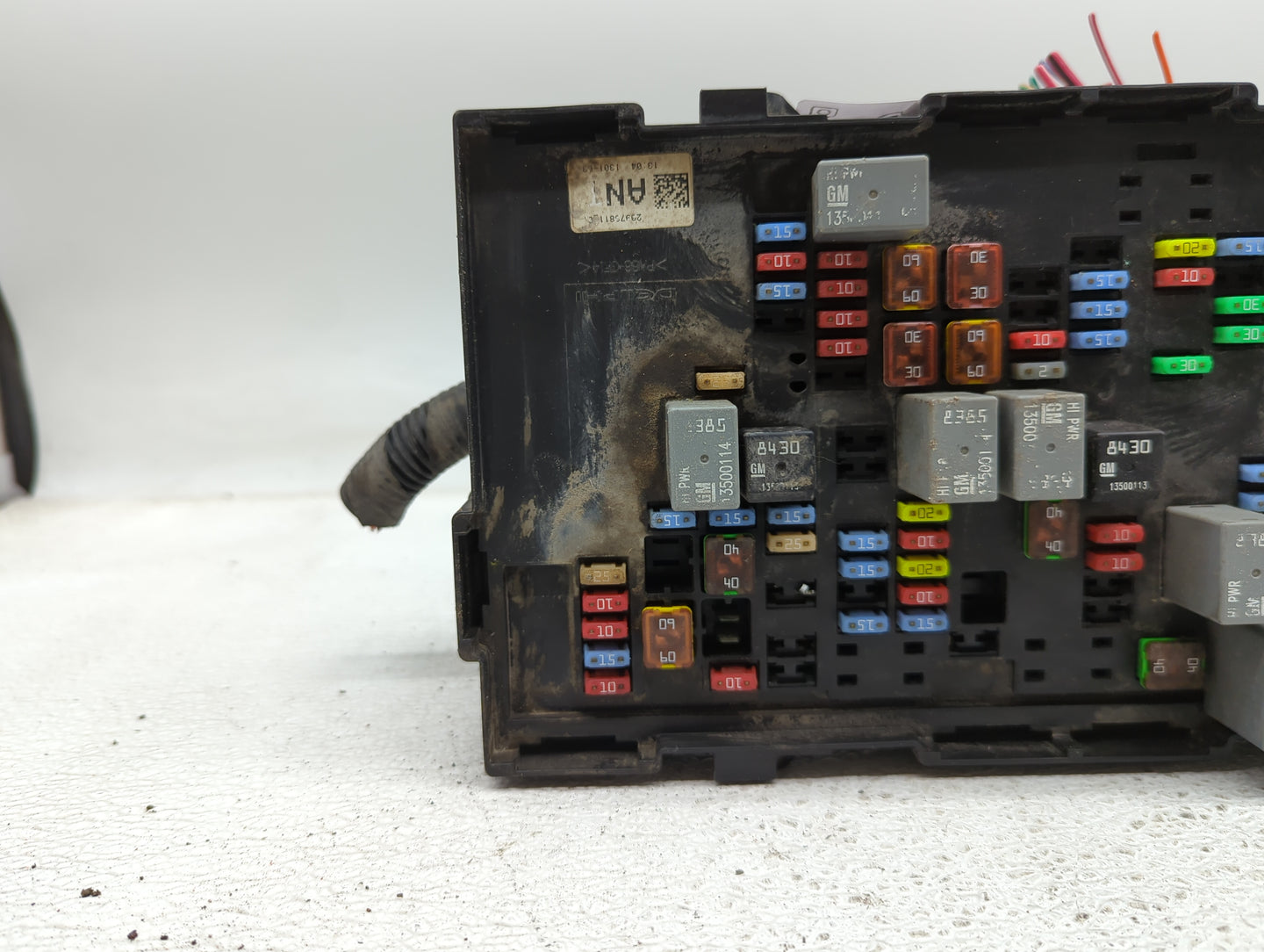 2014 Chevrolet Silverado 2500 Fusebox Fuse Box Panel Relay Module P/N:22798215 Fits Fits 2010 2011 2012 2013 OEM Used Auto P