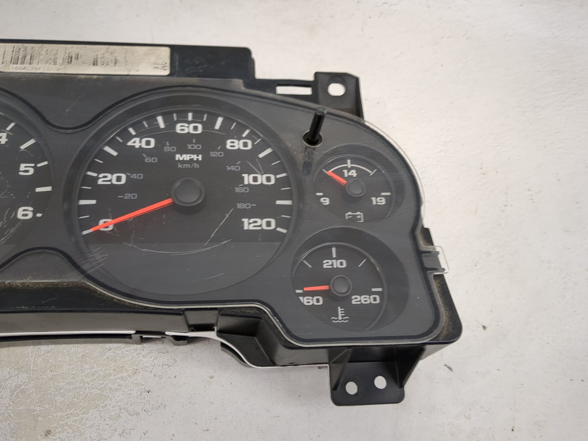 2008-2009 Chevrolet Silverado 2500 Instrument Cluster Speedometer Gauges P/N:28330570 6031615 Miles: Fits OEM Used Auto Part