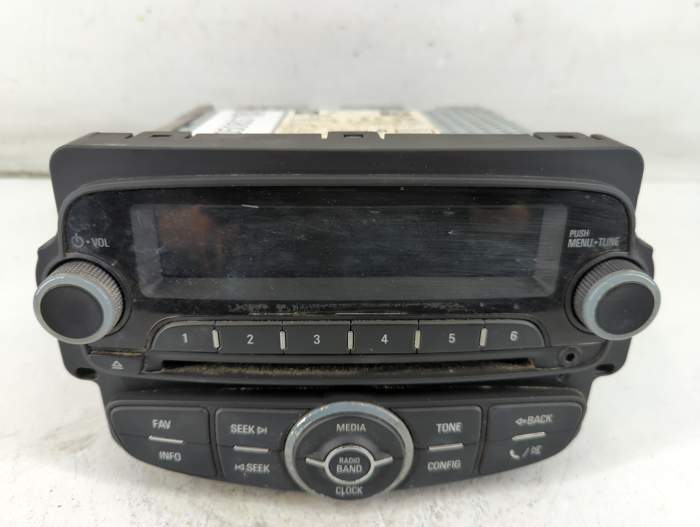 2014 Chevrolet Sonic Radio AM FM Cd Player Receiver Replacement P/N:95365926 9526 6288 Fits OEM Used Auto Parts - Oemusedaut