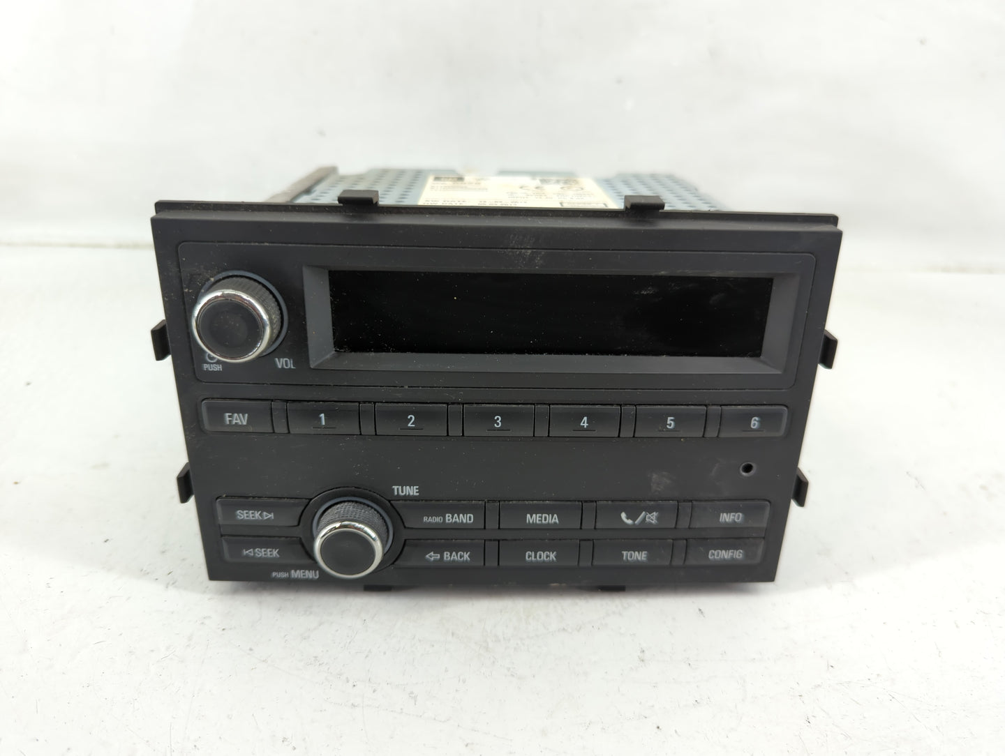 2014 Chevrolet Sonic Radio AM FM Cd Player Receiver Replacement P/N:95365929 Fits OEM Used Auto Parts - Oemusedautoparts1.co
