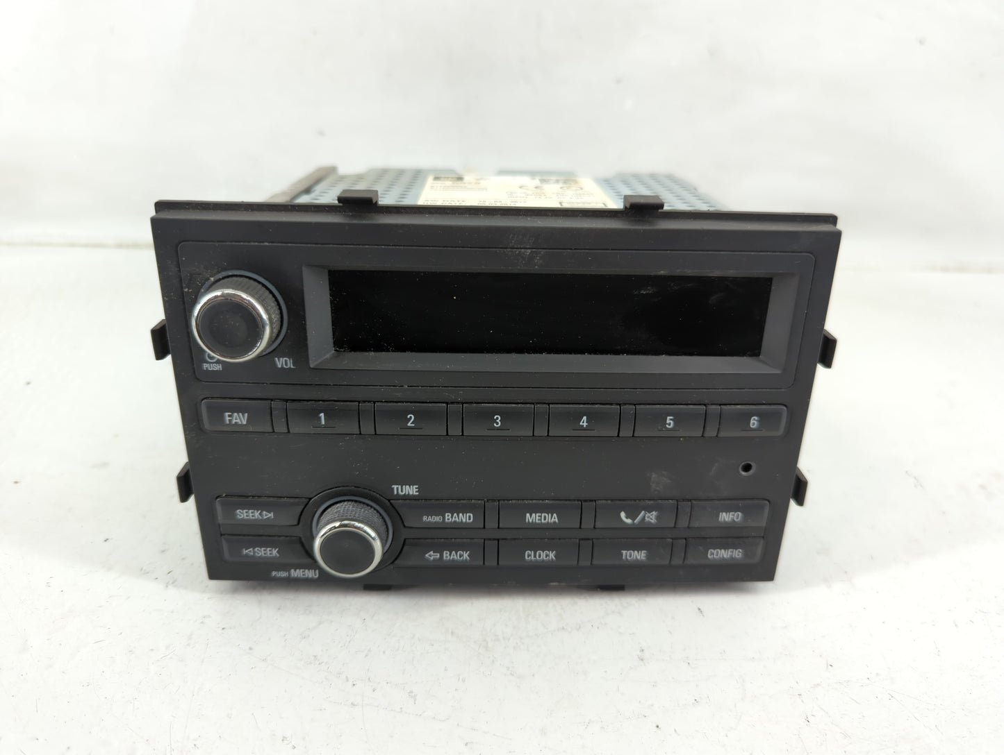 2014 Chevrolet Sonic Radio AM FM Cd Player Receiver Replacement P/N:95365929 Fits OEM Used Auto Parts - Oemusedautoparts1.co