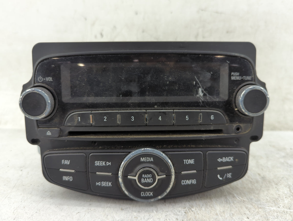 2014 Chevrolet Sonic Radio AM FM Cd Player Receiver Replacement P/N:95421353 811403062 Fits OEM Used Auto Parts - Oemusedaut