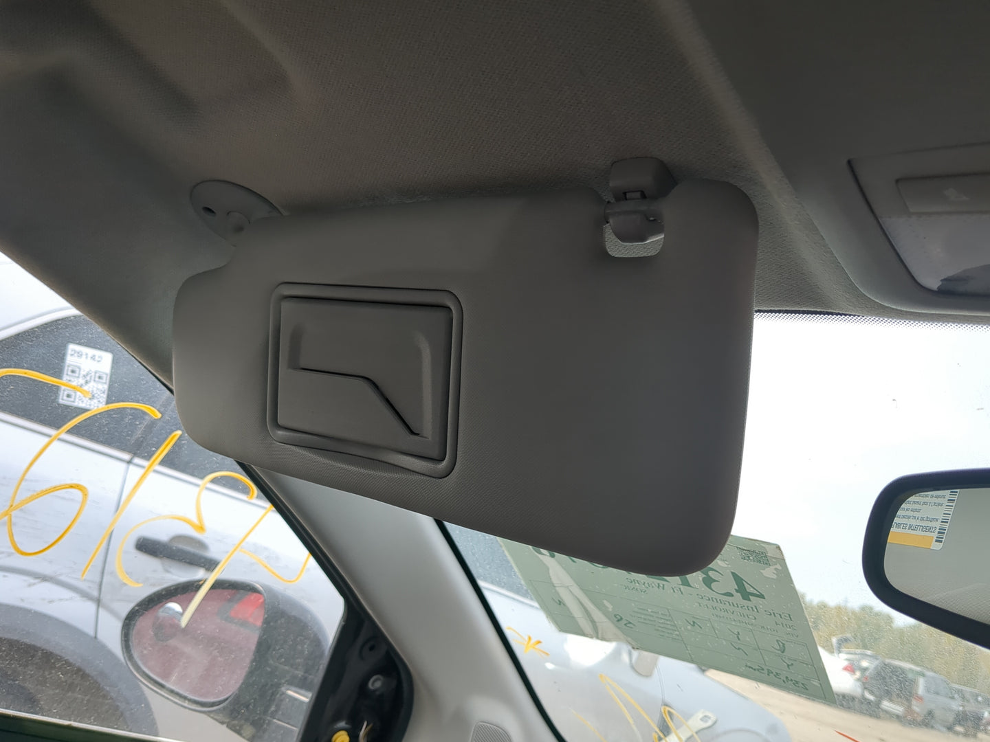 2012-2019 Chevrolet Sonic Sun Visor Shade Replacement Driver Left Mirror Fits Fits 2012 2013 2014 2015 2016 2017 2018 2019 O