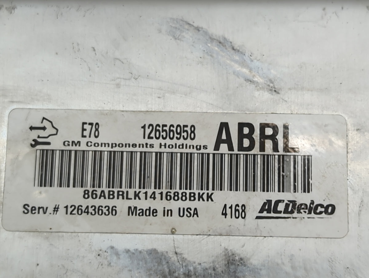 2012-2016 Chevrolet Sonic PCM Engine Control Computer ECU ECM PCU OEM P/N:12656958 12643636 Fits OEM Used Auto Parts - Oemus