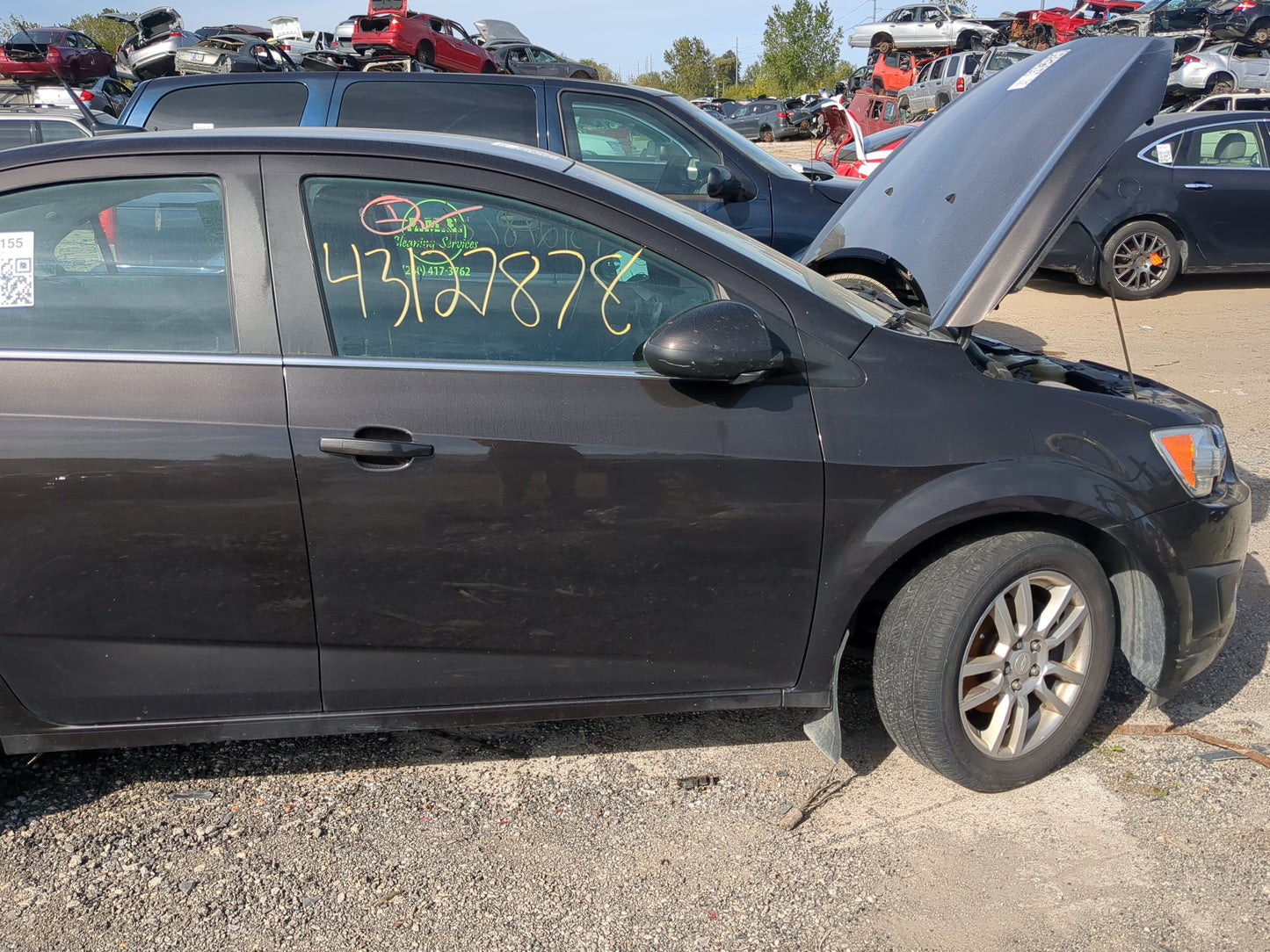 2012-2019 Chevrolet Sonic Passenger Front Door Oem - Oemusedautoparts1.com