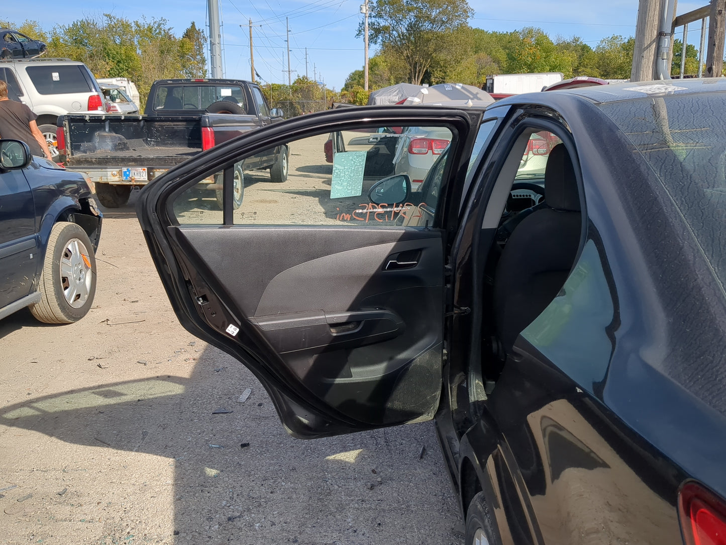 2012-2019 Chevrolet Sonic Driver Rear Door Oem - Oemusedautoparts1.com