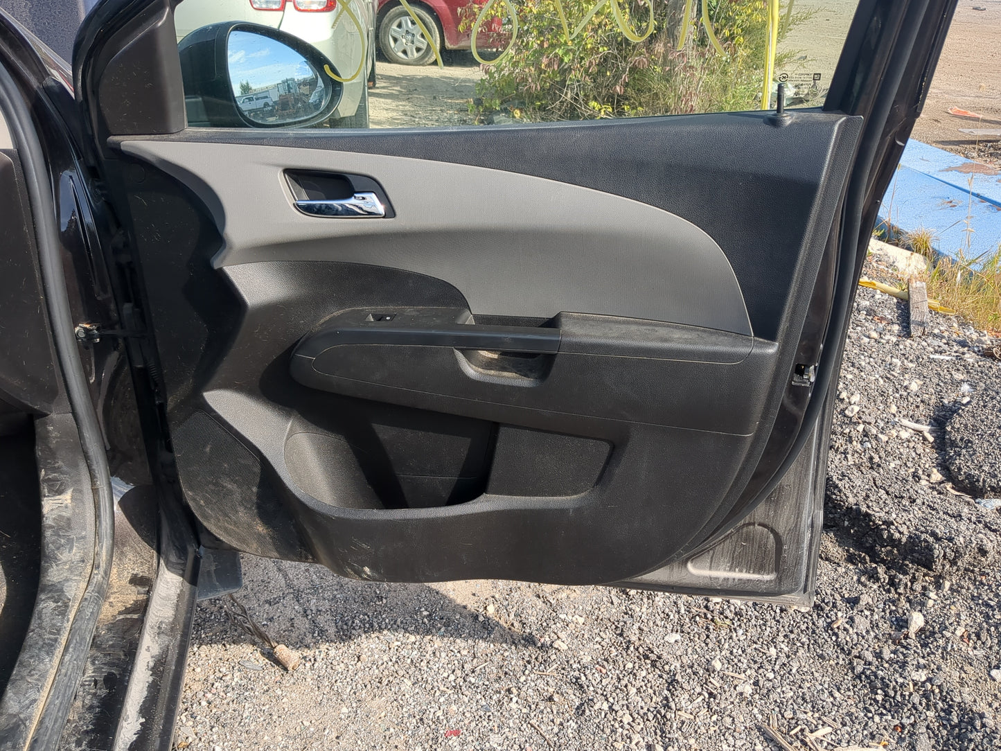 2014 Chevrolet Sonic Front Right Passenger Interior Door Panel Trim - Oemusedautoparts1.com