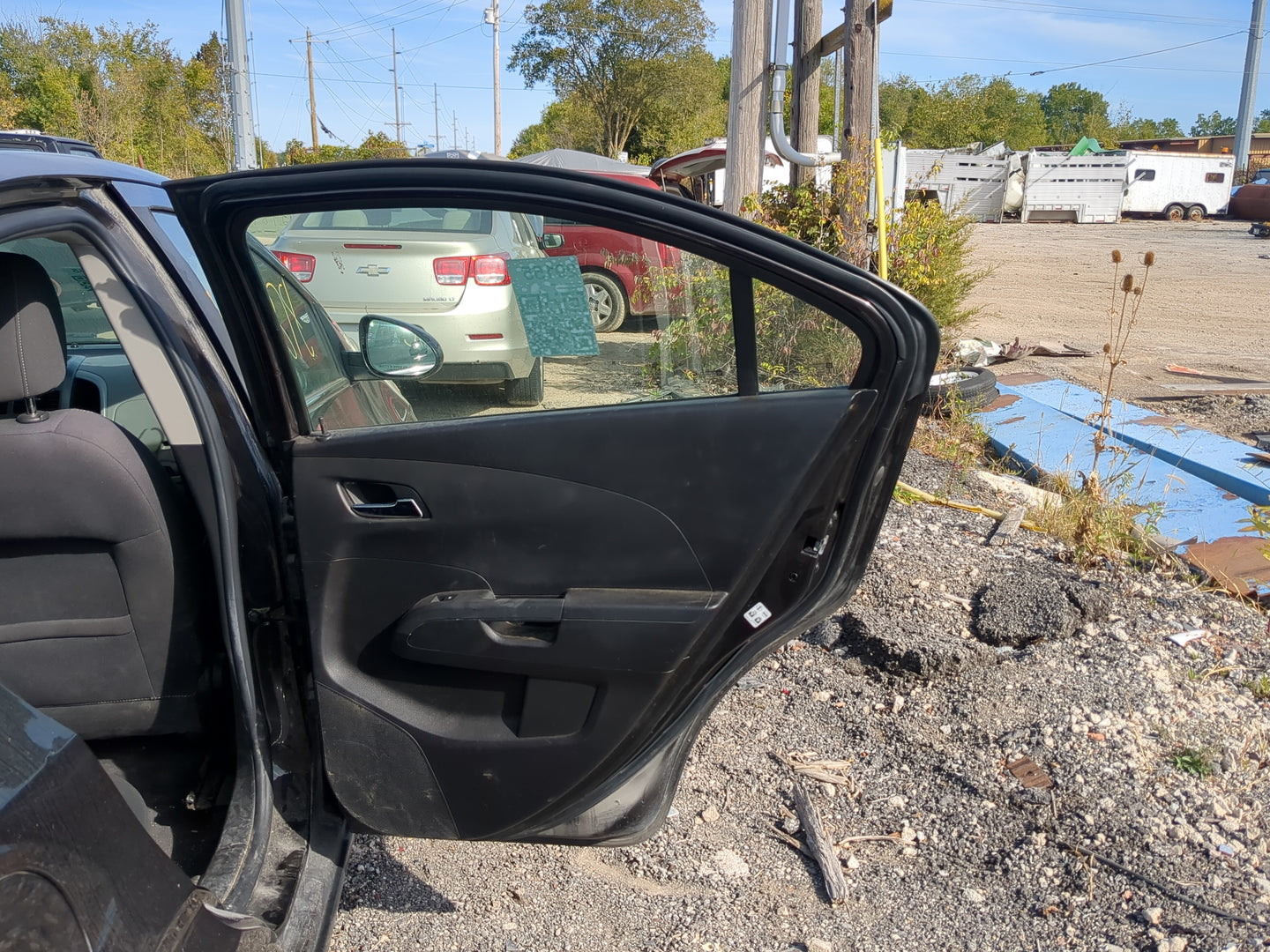 2012-2019 Chevrolet Sonic Passenger Rear Door Oem - Oemusedautoparts1.com