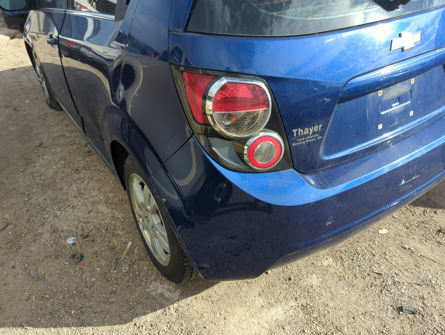 2012-2016 Chevrolet Sonic Rear Bumper Assembly Oem - Oemusedautoparts1.com
