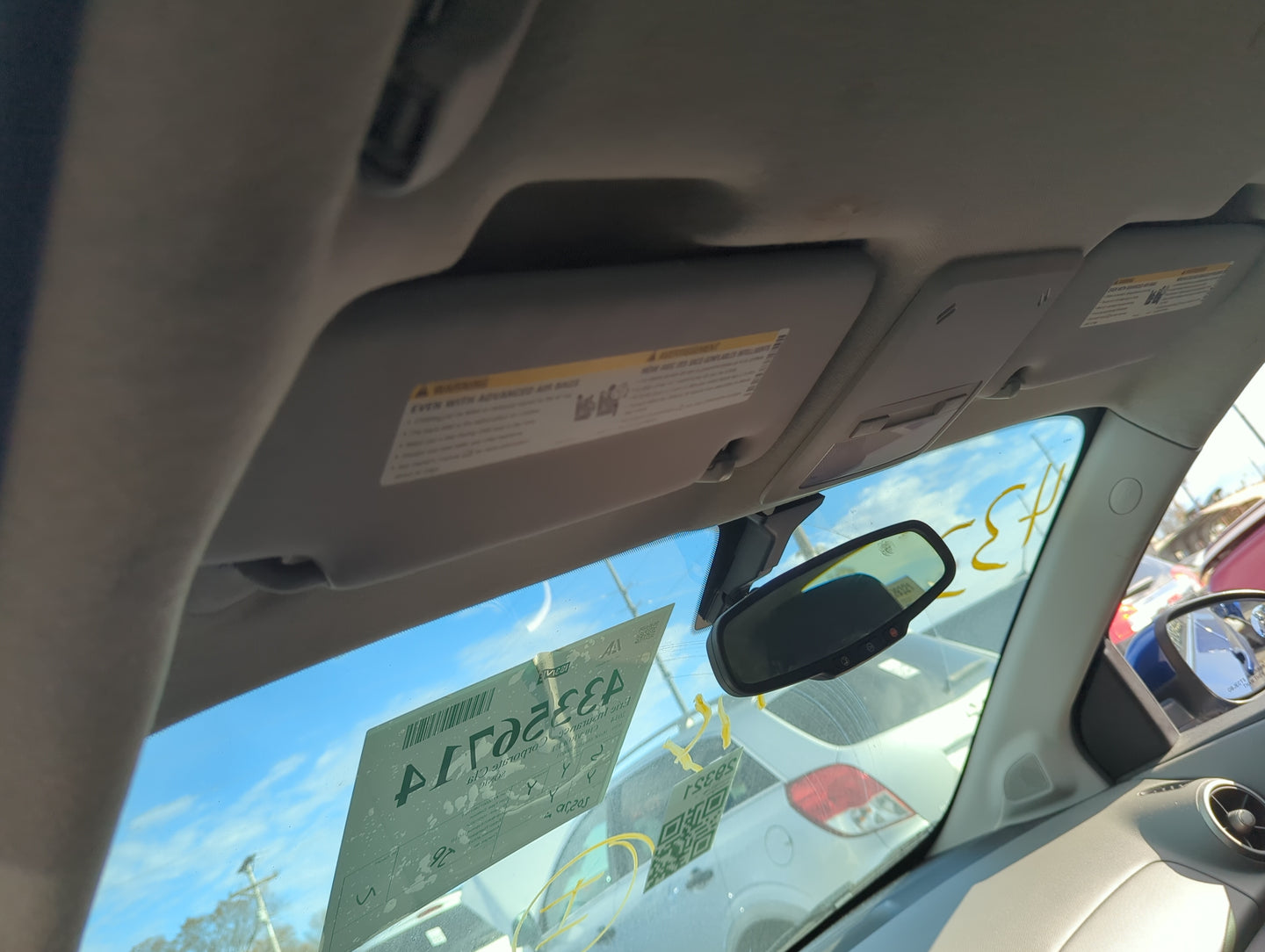 2012-2019 Chevrolet Sonic Sun Visor Shade Replacement Driver Left Mirror Fits Fits 2012 2013 2014 2015 2016 2017 2018 2019 O