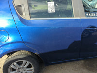 2012-2014 Chevrolet Sonic Passenger Rear Door Oem - Oemusedautoparts1.com