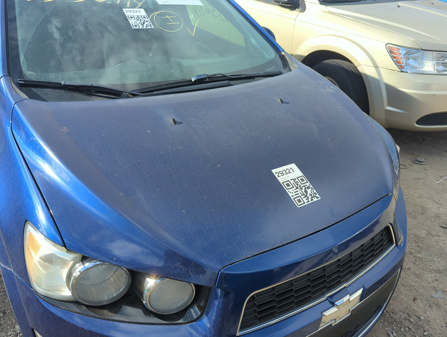 2012-2016 Chevrolet Sonic Hood Oem - Oemusedautoparts1.com