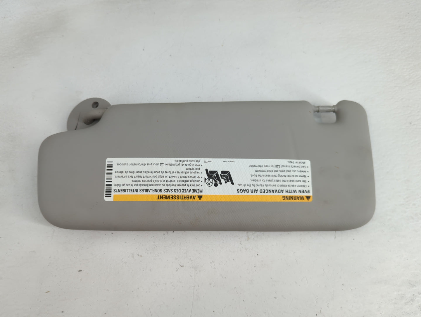 2012-2019 Chevrolet Sonic Sun Visor Shade Replacement Passenger Right Mirror Fits Fits 2012 2013 2014 2015 2016 2017 2018 20