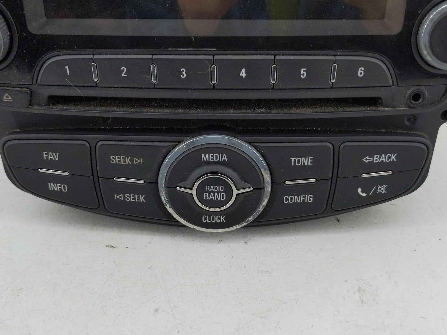 2014 Chevrolet Sonic Radio AM FM Cd Player Receiver Replacement P/N:95365926 Fits OEM Used Auto Parts - Oemusedautoparts1.co