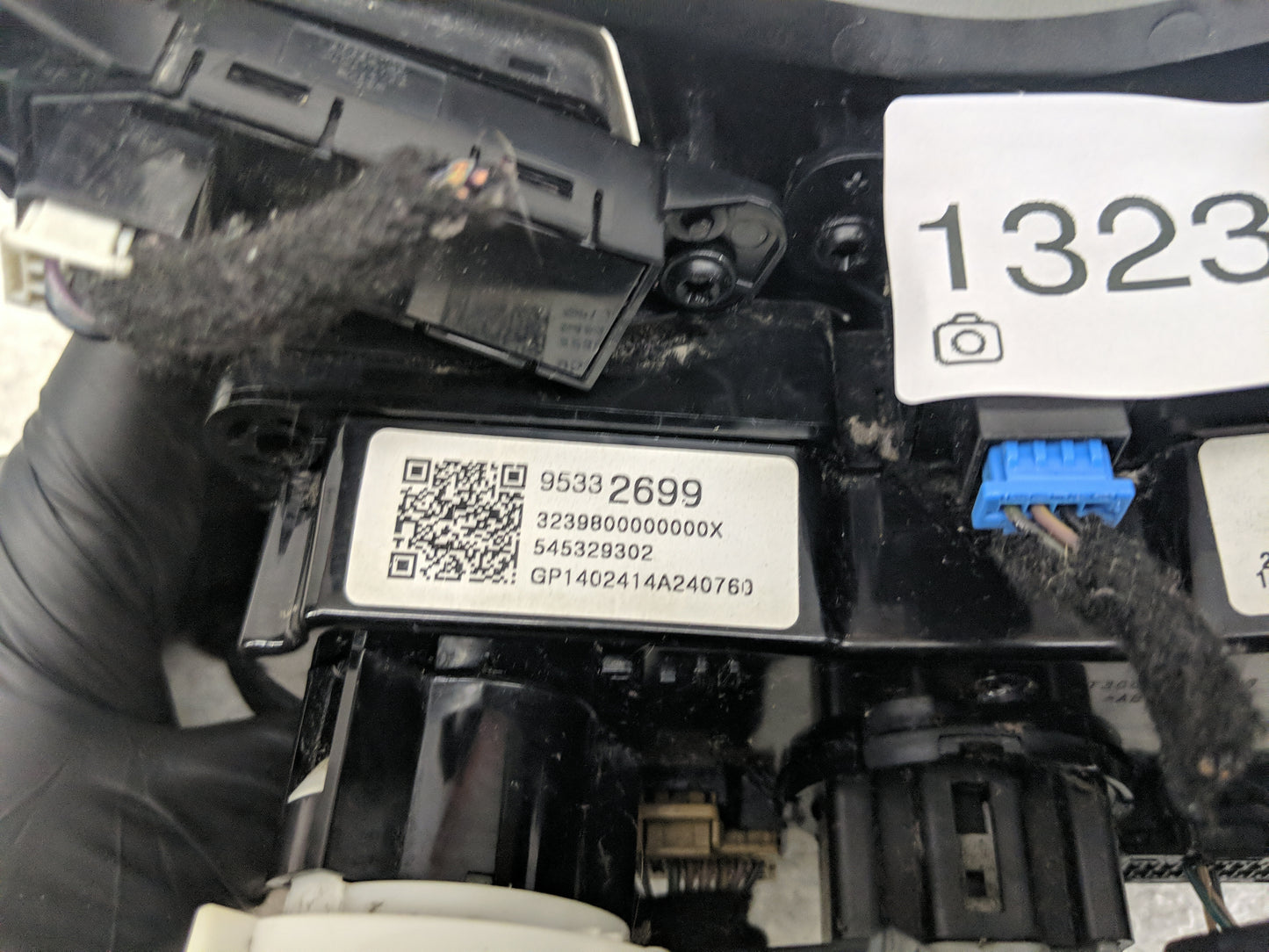 2013-2014 Chevrolet Sonic Climate Control Module Temperature AC/Heater Replacement P/N:545329302 95332699 Fits Fits 2013 201