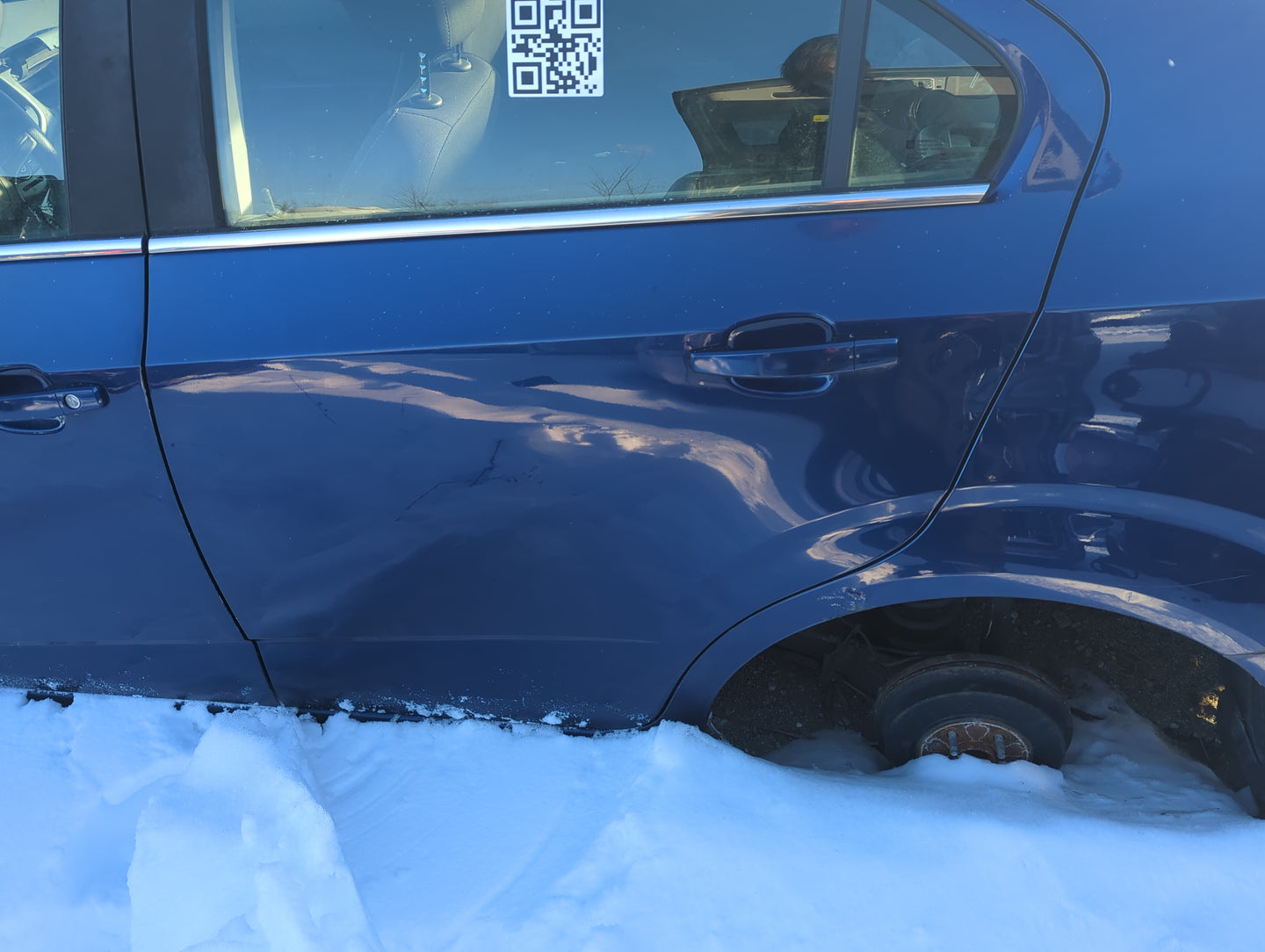2012-2019 Chevrolet Sonic Driver Rear Door Oem 1356367 - Oemusedautoparts1.com
