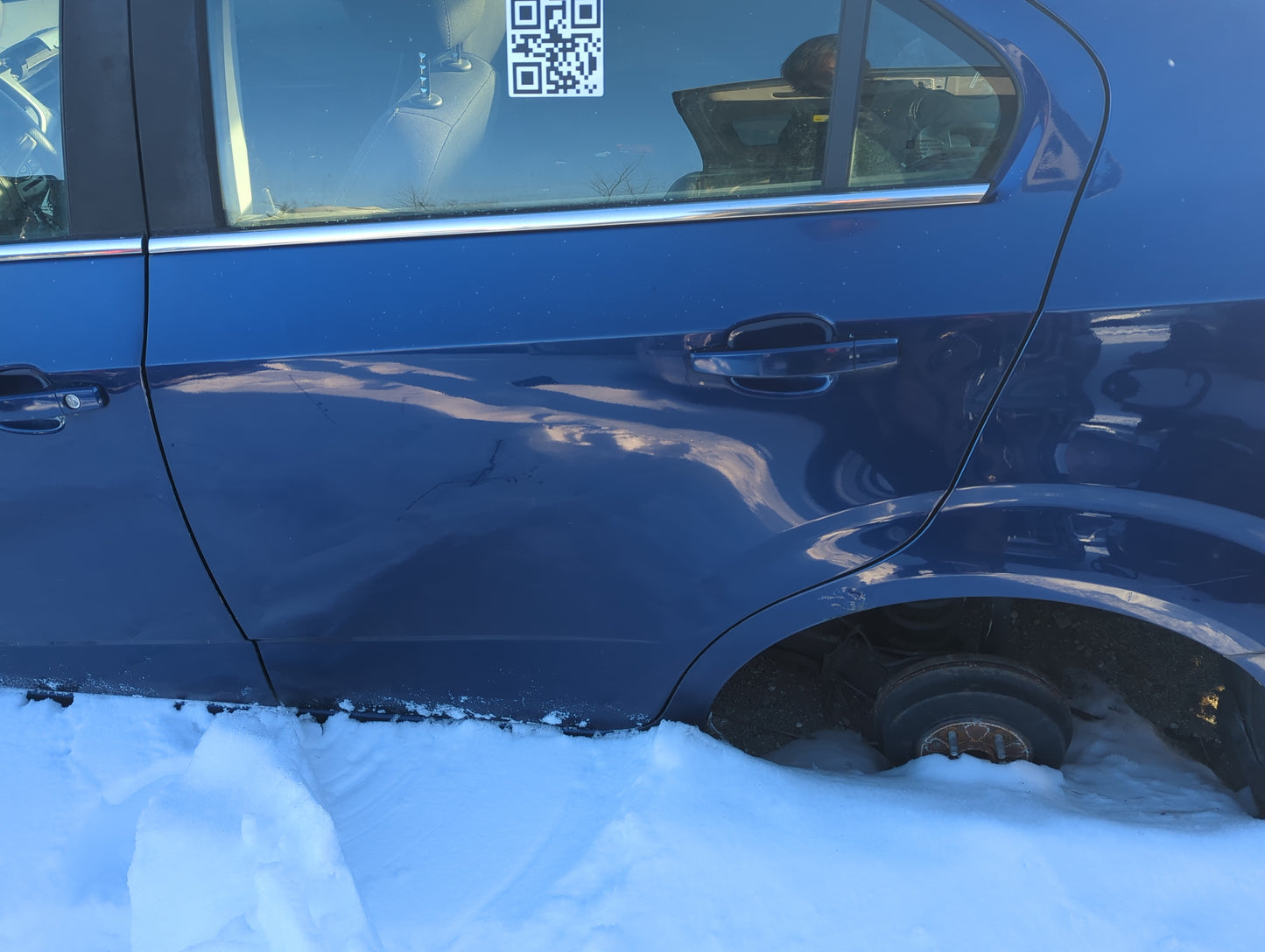 2012-2019 Chevrolet Sonic Driver Rear Door Oem 1356367 - Oemusedautoparts1.com