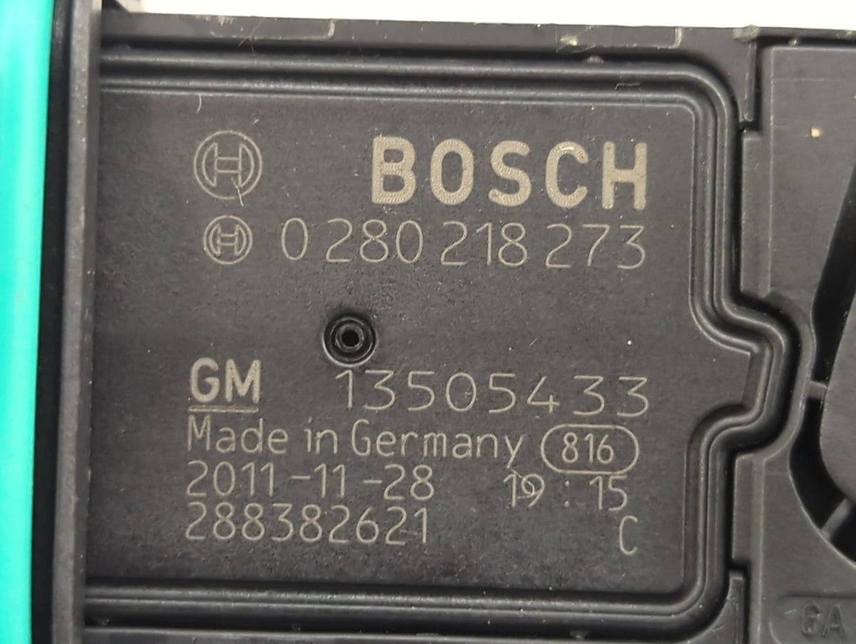 2012-2019 Chevrolet Sonic Mass Air Flow Meter Maf Sensor 1357560 - Oemusedautoparts1.com