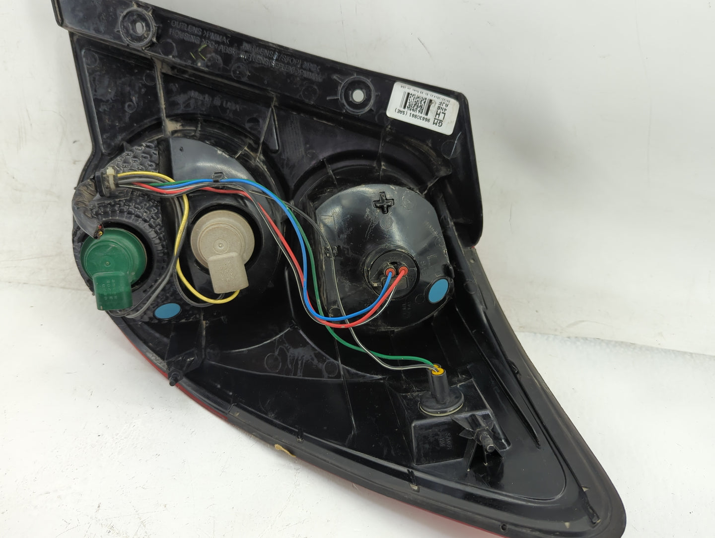 2012-2016 Chevrolet Sonic Tail Light Assembly Driver Left OEM P/N:96830981 Fits Fits 2012 2013 2014 2015 2016 OEM Used Auto 