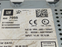 2014 Chevrolet Sonic Radio AM FM Cd Player Receiver Replacement P/N:95407055 Fits OEM Used Auto Parts - Oemusedautoparts1.co