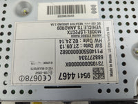 2014 Chevrolet Sonic Radio AM FM Cd Player Receiver Replacement P/N:95414467 Fits Fits 2003 2004 2005 2006 OEM Used Auto Par
