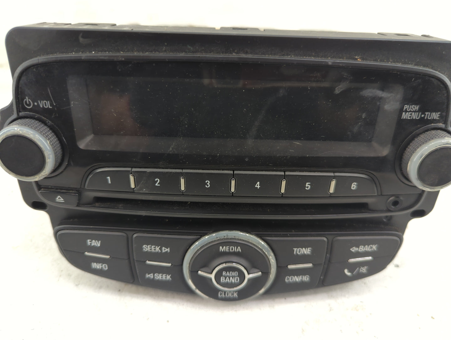 2014 Chevrolet Sonic Radio AM FM Cd Player Receiver Replacement P/N:95407055 Fits OEM Used Auto Parts - Oemusedautoparts1.co